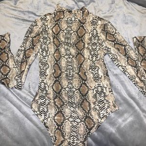 Leopard bodysuit